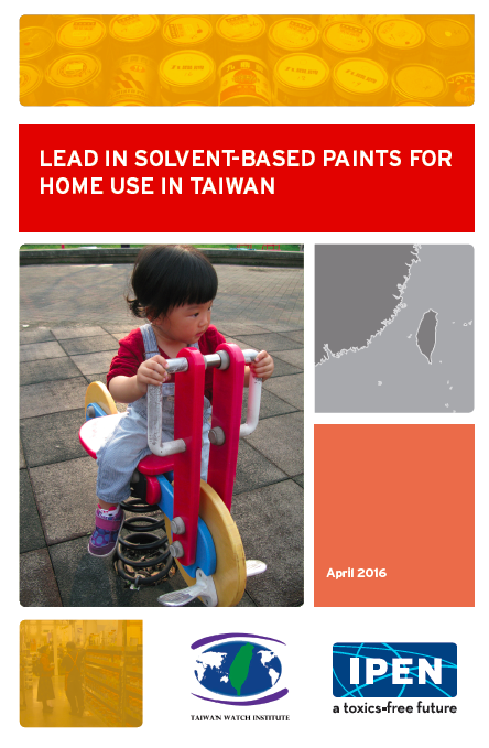 Lead in Solvent-Based Paints for Home Use in Taiwan cover