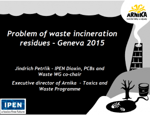Jindrich Petrlik Problem of Waste Incineration PPT
