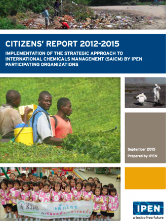 Citizens' Report 2012 - 2015 cover