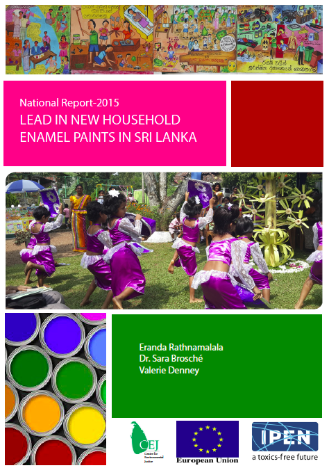 Sri Lanka 2015 National Report cover