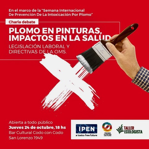 Taller Ecologista in Argentina shared a new report on lead in paint