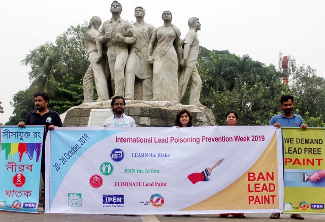 ESDO in Bangladesh called for a total ban on lead in paint