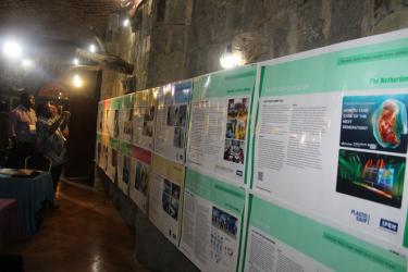 Posters showing the work of IPEN POs were displayed throughout the meeting.