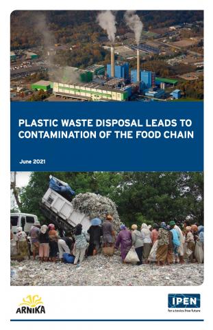 Plastic waste disposal leads to contamination of the food chain - long version of report