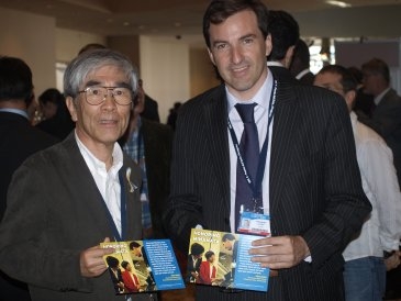 Takeshi Yasuma with Fernando Lugris